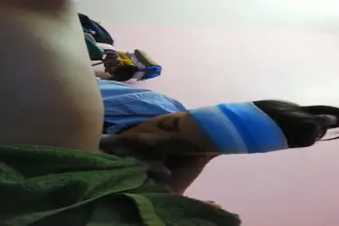 ABG Bandana Biru Nyepong Panas Viral Indo poster