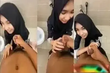 Istri Tetangga Jilbab Cantik Main Gila Di Kost poster